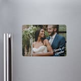 "All Four Corners" - Save the Dates in Cloud by Hooray Creative - Magnet Front