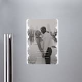 "Luxe Lace" - Save the Dates in Snow by Lauren Chism - Front