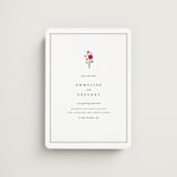 "Formal Florals" - Save the Dates in Classic by Bramble Studio - Magnet Front
