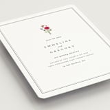 "Formal Florals" - Save the Dates in Classic by Bramble Studio - Detail
