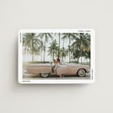 "Modern" - Save the Dates in Moon by Kelly Watkins - Magnet Front