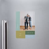 "Color Cubes" - Save the Dates in Fern by Kelly Watkins - Front