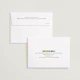 "Color Cubes" - Save the Dates in Fern by Kelly Watkins - FREE Recipient Addressing