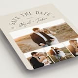 "archway" - Save the Dates in Taupe by Michelle Taylor - Detail