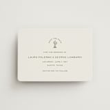 "pearl snap" - Save the Dates in Agave by Megan Davis - Magnet Front