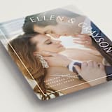 "Take Shape" - Save the Dates in Snow by Lauren Chism - Detail