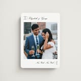 "Atelier" - Save the Dates in Ink by Megan Davis - Front