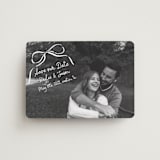 "Inkwoven" - Save the Dates in Pearl by Jelena Vuletic - Front