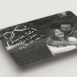 "Inkwoven" - Save the Dates in Pearl by Jelena Vuletic - Detail