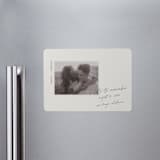 "Offset" - Save the Dates in Truffle by Vera Lim - Magnet Front