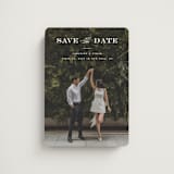 "Proper" - Save the Dates in Gown by Carolyn MacLaren - Front