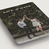 "Proper" - Save the Dates in Gown by Carolyn MacLaren - Detail