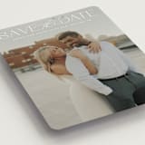 "prose" - Save the Dates in Ivory by Maja Cunningham - Detail