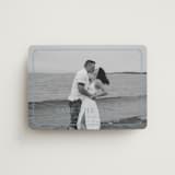 "Fleur Corner" - Save the Dates in French Blue by Carolyn MacLaren - Front