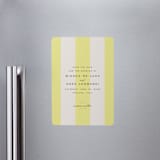 "Campania" - Save the Dates in Limone by Megan Davis - Magnet Front