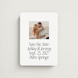 "Miami" - Save the Dates in Cloud by Heather Schertzer - Magnet Front
