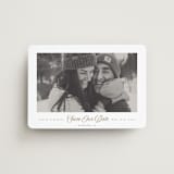 "Sweet" - Save the Dates in Snow by Angela Garrick - Magnet Front