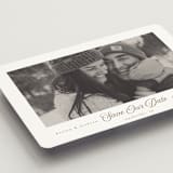 "Sweet" - Save the Dates in Snow by Angela Garrick - Detail