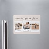 "Say Less" - Save the Dates in Almond by Stephanie Hawkes - Front