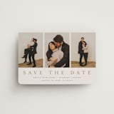 "Elegant Trio" - Save the Dates in Sand by Nicole Walsh - Front