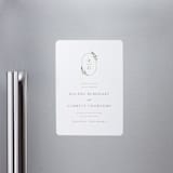 "Soft Sprigs" - Save the Dates in Champagne by Jennifer Postorino - Front