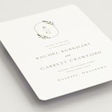 "Soft Sprigs" - Save the Dates in Champagne by Jennifer Postorino - Detail