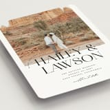 "Photographie" - Save the Dates in Noir by Christie Garcia - Detail