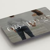 "Horizon Line" - Save the Dates in Pearl by Olivia Goree - Detail
