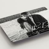 "Subtle Rise" - Save the Dates in Snowfall by Lauren Chism - Detail