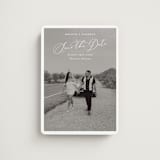 "Toulon" - Save the Dates in Bianco by Pati Cascino - Magnet Front