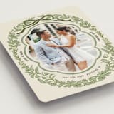"Charm" - Save the Dates in Olive by Elly - Detail
