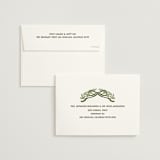 "Charm" - Save the Dates in Olive by Elly - FREE Recipient Addressing