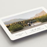 "Simple Columns" - Save the Dates in Alabaster by Erica Krystek - Detail