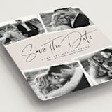 "Our collage" - Save the Dates in Vanilla by Lea Delaveris - Detail