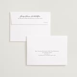 "centered" - Save the Dates in Onyx by Jennifer Postorino - FREE Recipient Addressing