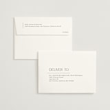 "Overlapped" - Save the Dates in Silk by Kelly Schmidt - FREE Recipient Addressing