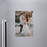 "Novella" - Save the Dates in Pearl by Brooke Chandler - Front