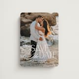 "Novella" - Save the Dates in Pearl by Brooke Chandler - Magnet Front