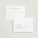 "boxed in" - Save the Dates in Quartz by Jenny Millington - FREE Recipient Addressing