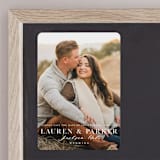 "Classic Touch" - Save the Dates in Pearl by Oscar and Emma - Karly Depew - Front