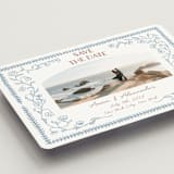 "Perfect Day" - Save the Dates in Aquamarine by Elisa Lara Campos - Detail