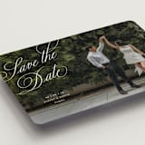 "Enamored" - Save the Dates in Pearl by Pixel and Hank - Detail