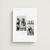 "Alaia" - Save the Dates in Verona Sunset by Blustery August - Magnet Front