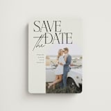 "Penelope" - Save the Dates in Ecru by Morgan Kendall - Front