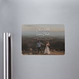 "Full Photo" - Save the Dates in Chiffon by Orasie - Magnet Front