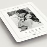 "Alcott" - Save the Dates in Mocha by Meagan Christensen - Detail