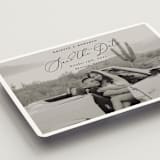 "Toulon" - Save the Dates in Nero by Pati Cascino - Detail