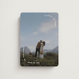 "soft morning" - Save the Dates in Crystal by Leia Matt - Magnet Front