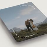 "soft morning" - Save the Dates in Crystal by Leia Matt - Detail