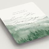 "Over the mountains" - Save the Dates in Fern by Helen Halik - Detail